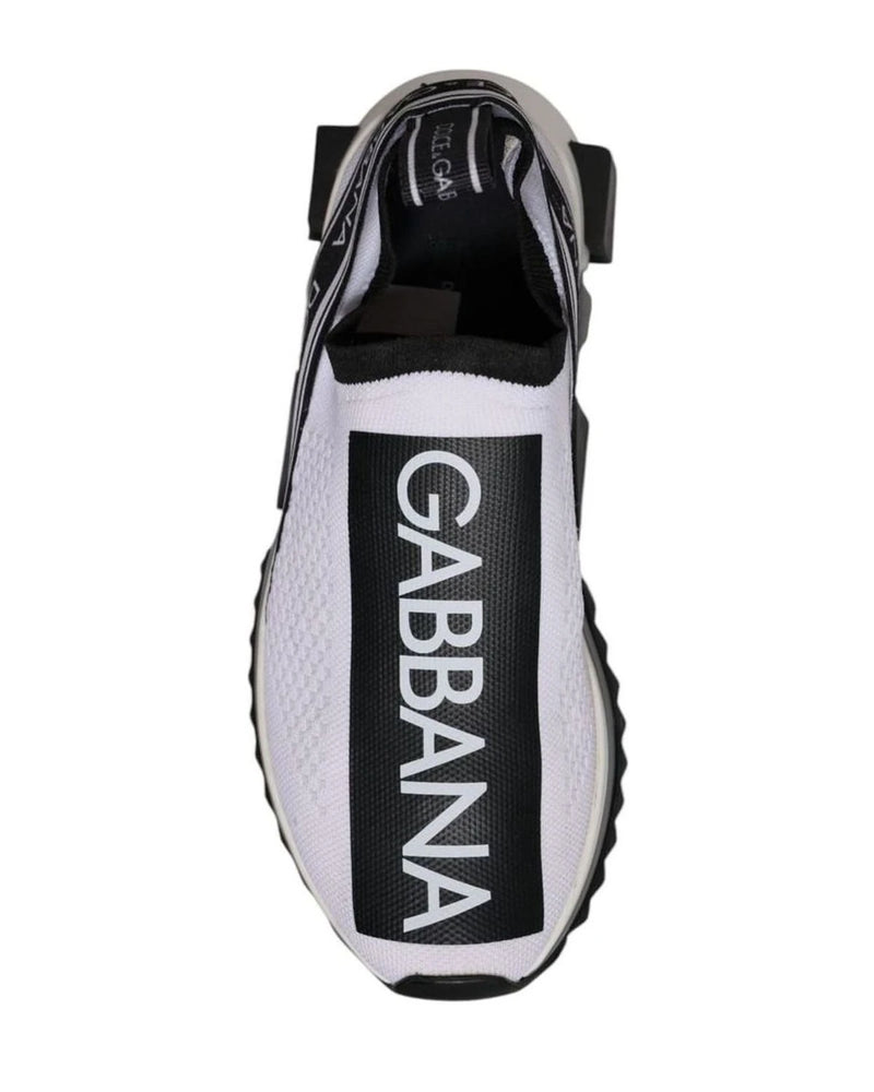 Dolce & Gabbana Black Slip On Sorrento Sneakers Shoes Sneakers