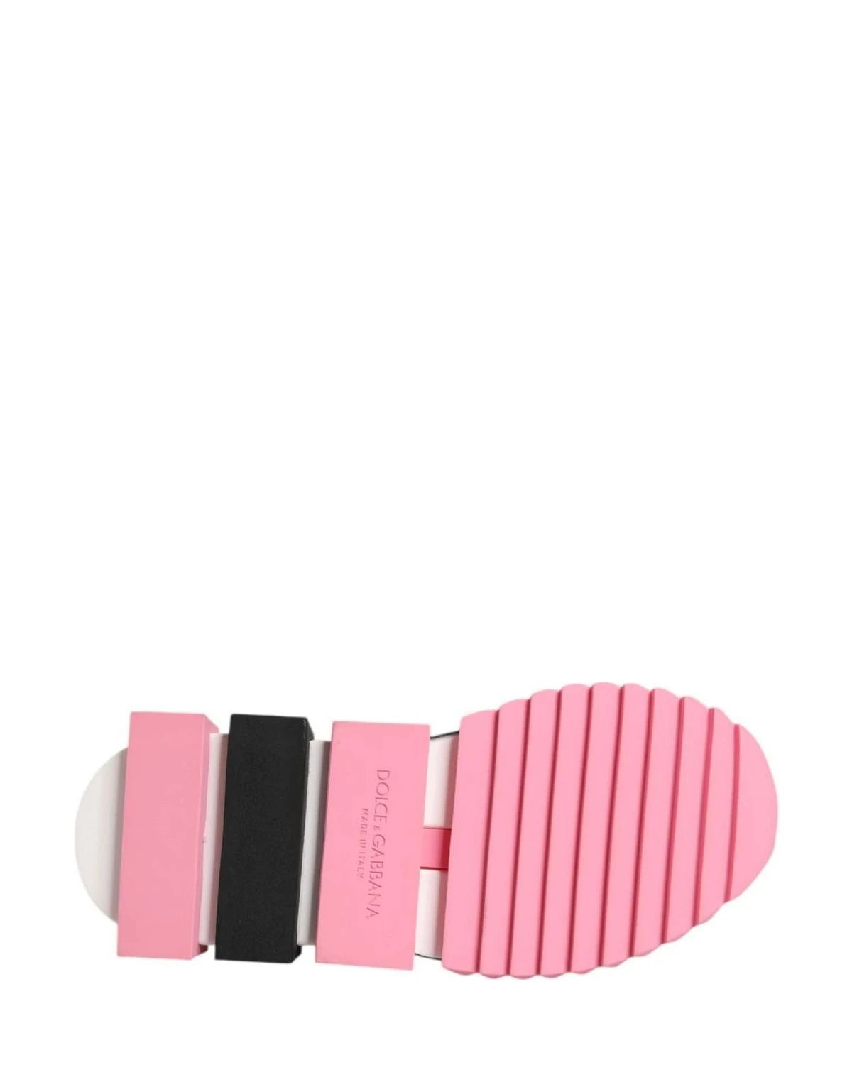 Dolce & Gabbana White Rose Print Sorrento Sneakers Shoes Sneakers