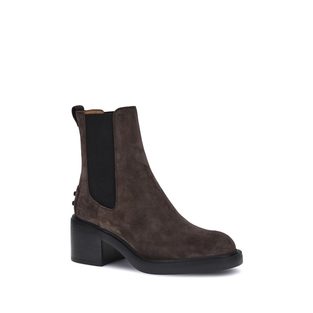 Tod’S Suede Ankle Boots Glam Steals