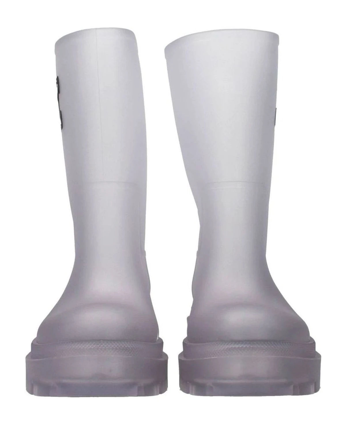 Off-white Transparent Pvc Ankle Boots Boots