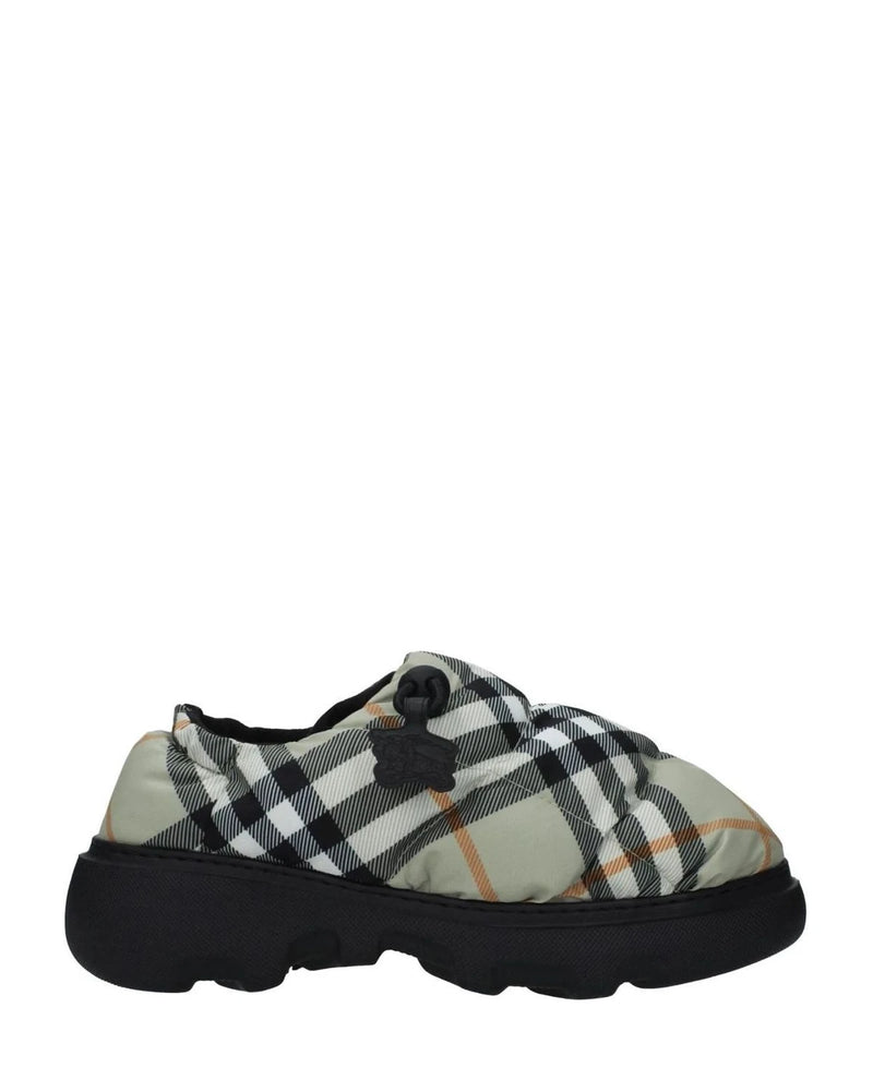 Burberry Green Ankle Shoes Sneakers
