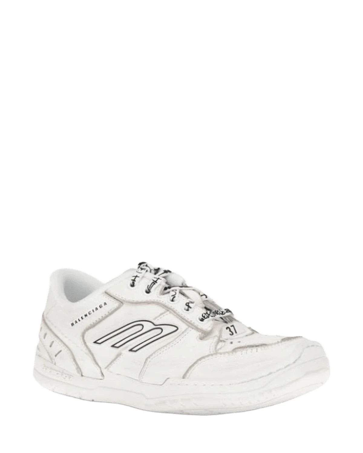 Balenciaga Hamptons Worn-Out Sneakers Sneakers