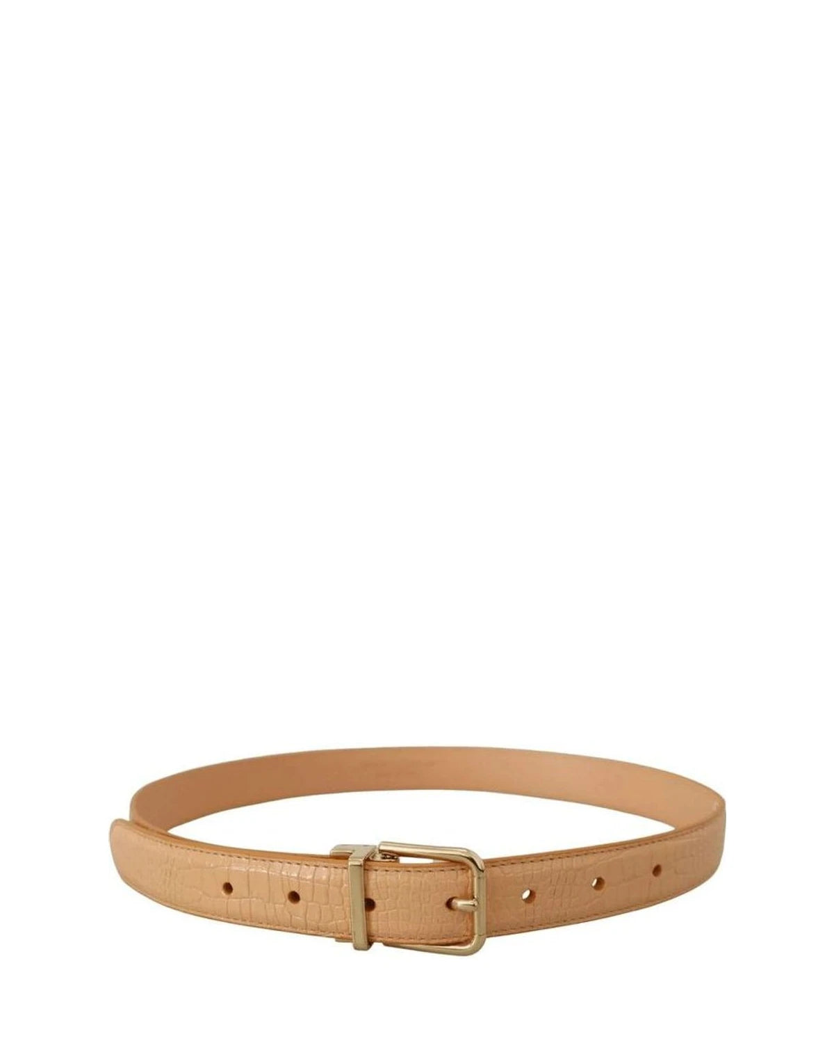 Dolce & Gabbana Belts in beige, Leather — view 3