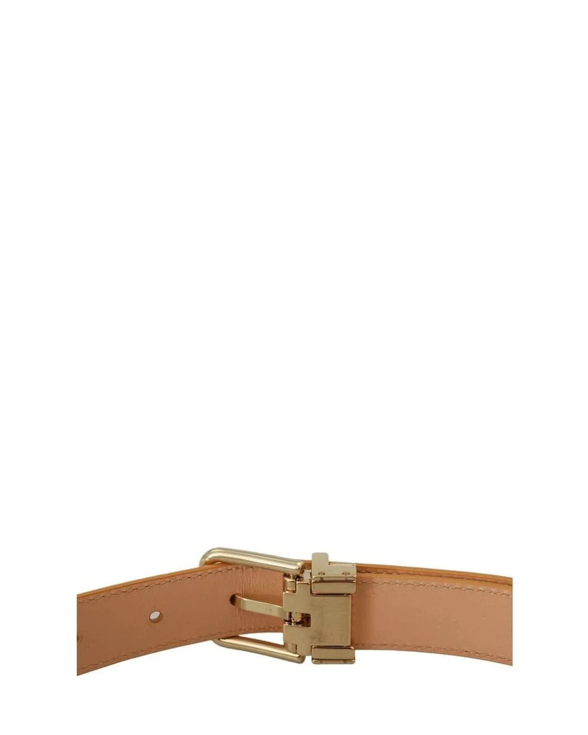 Dolce & Gabbana Belts in beige, Leather — view 5