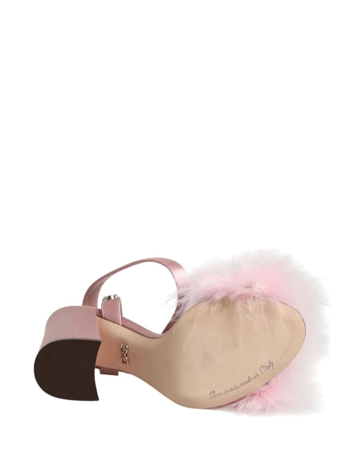 Dolce & Gabbana Pink Sequined Ankle Strap Sandals Shoes Heels