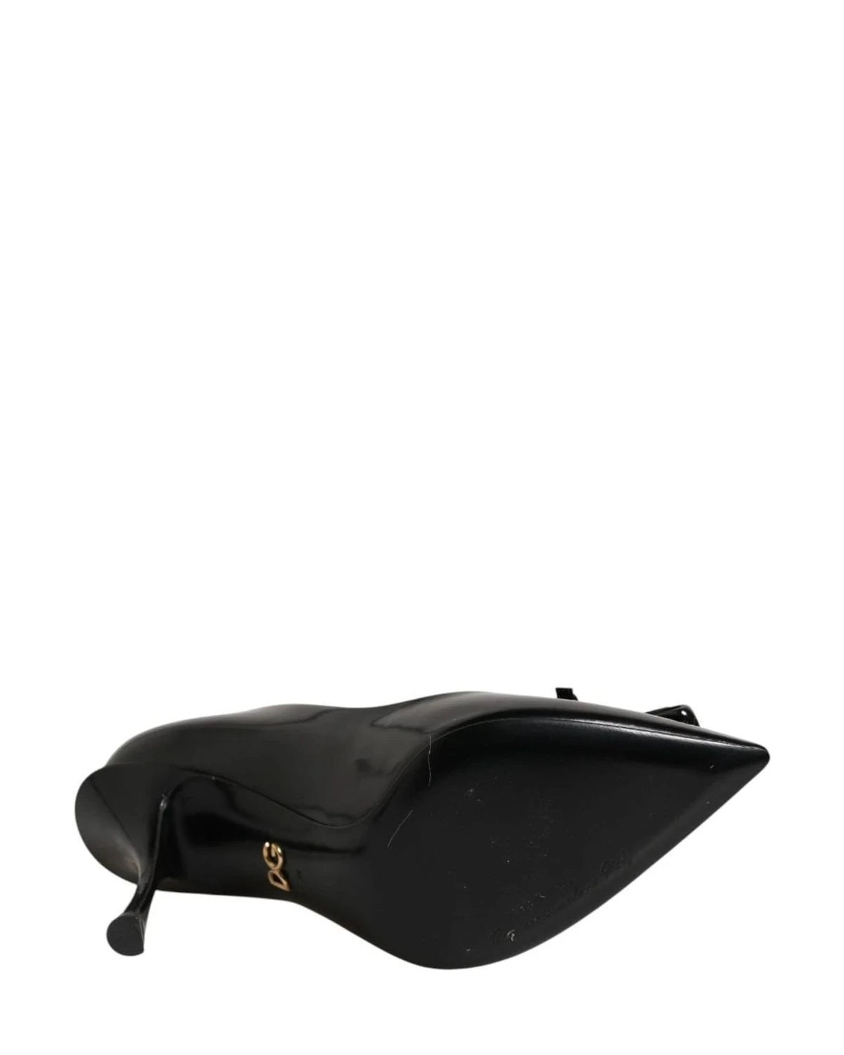 Dolce & Gabbana Black Bag Embellished Heels Heels