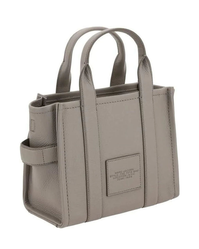 Marc Jacobs Gray Calf Leather Bos Taurus Handbag Shopper Bags