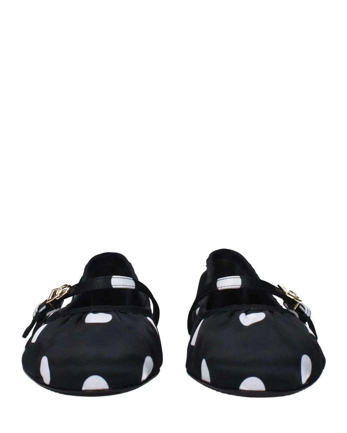 Dolce & Gabbana Black Ballet Flats Flats