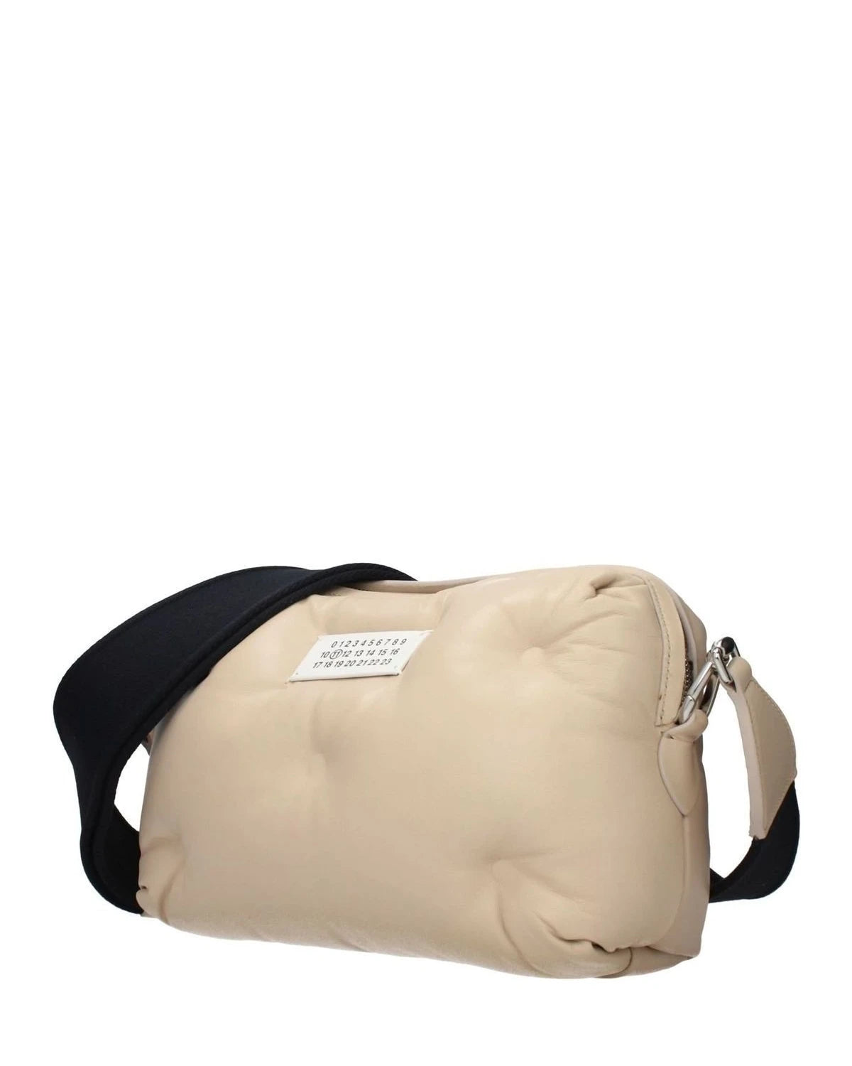 Maison Margiela Beige Leather Clutch Bag Clutch Bags