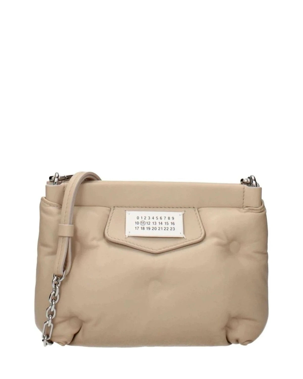 Maison Margiela Beige Leather Crossbody Bag Cross Body Bags