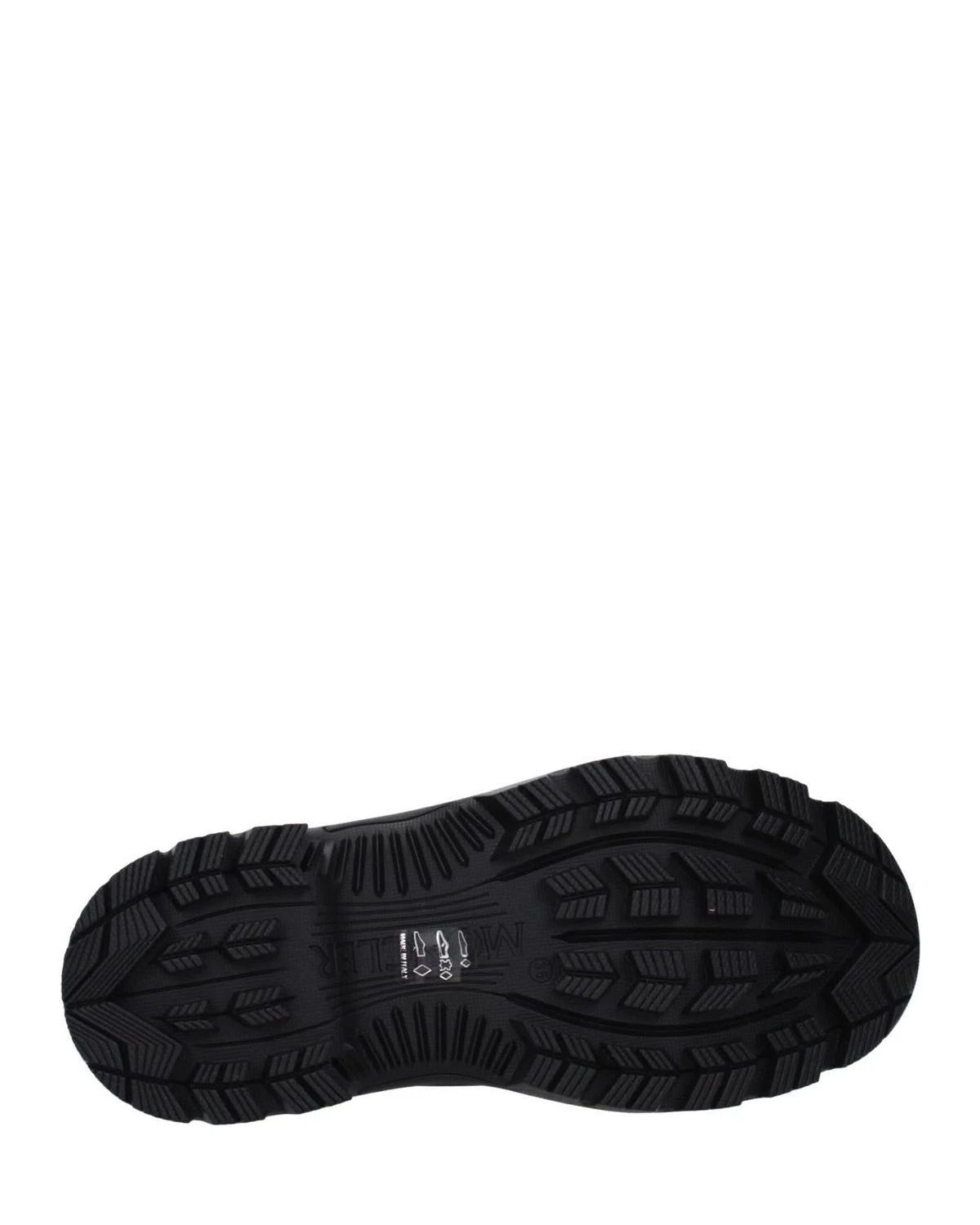 Moncler Black Cotton Ankle Boots Boots