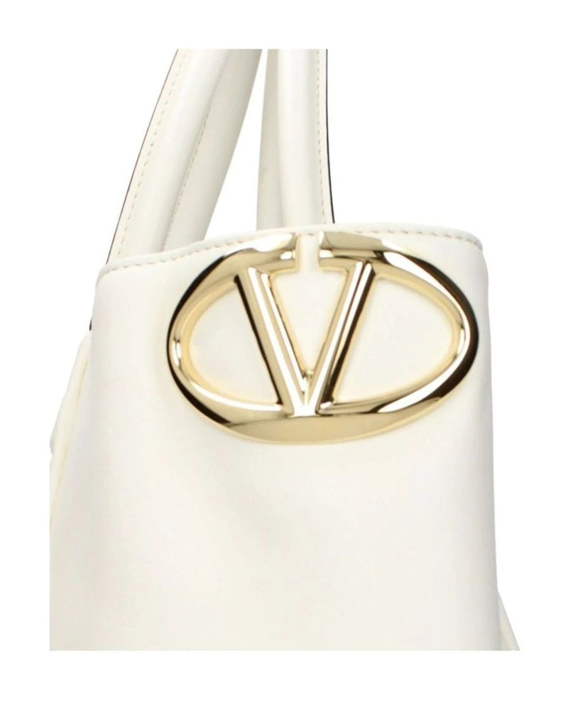 Valentino Beige Leather Handbag Shoulder Bags