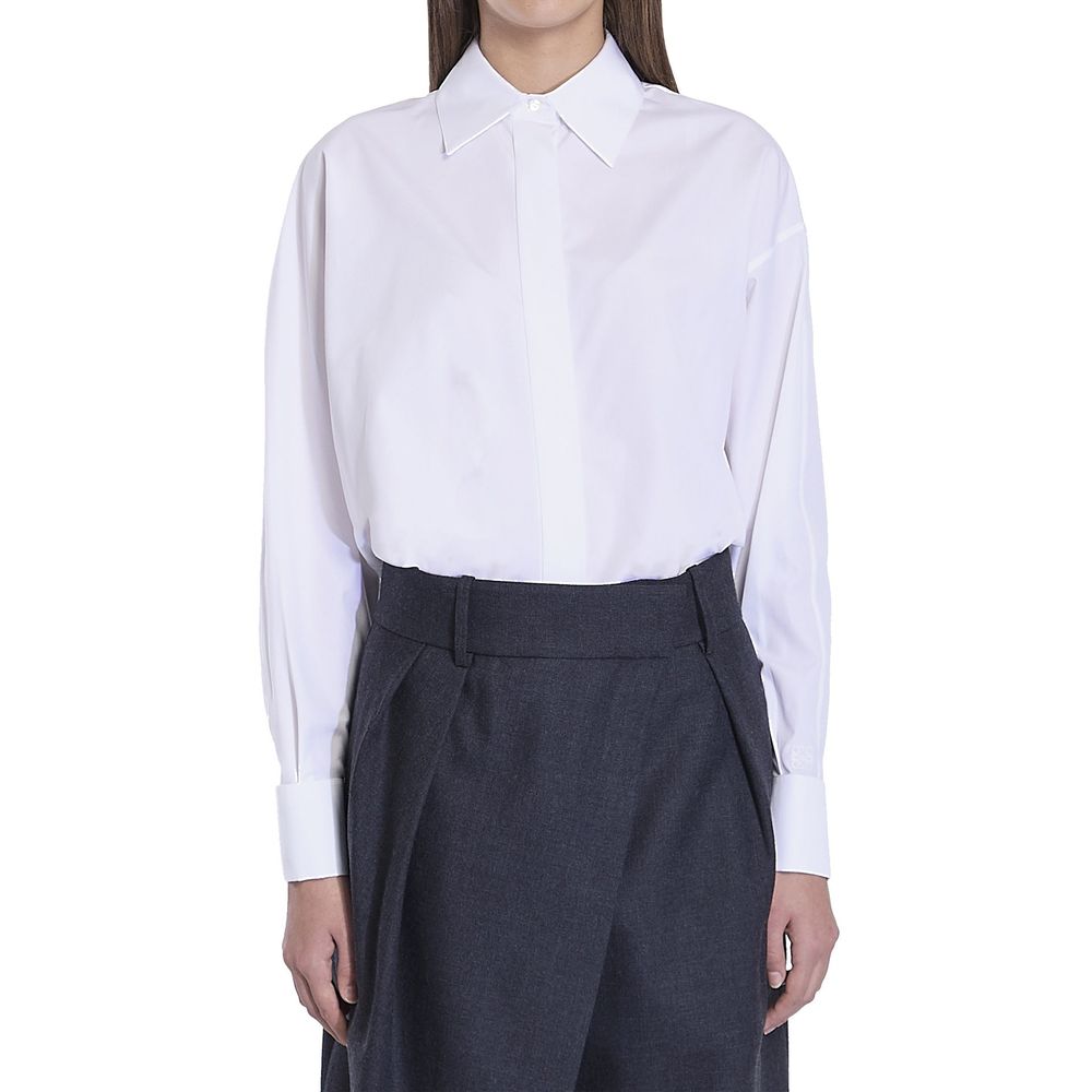 Loewe Cotton Draped Shirt