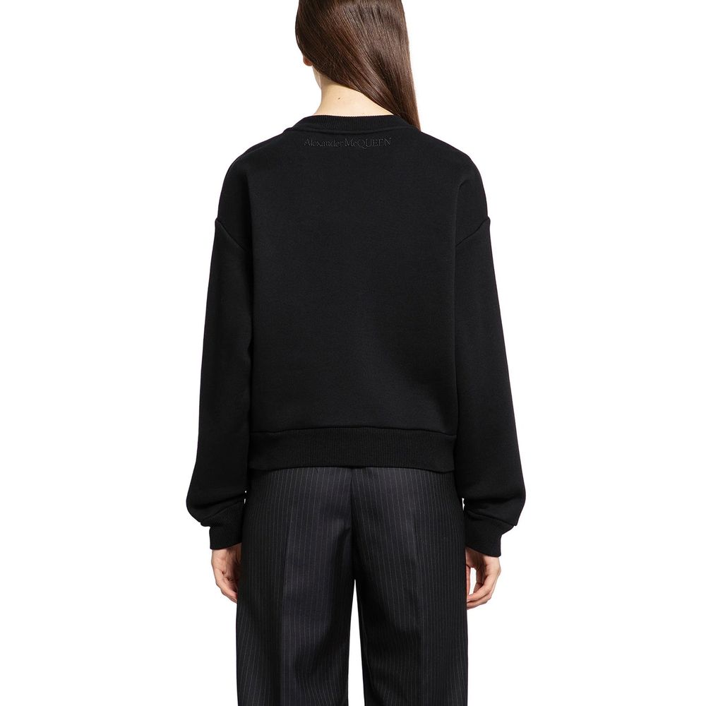Alexander Mcqueen Cotton Sweat-Shirt Glam Steals