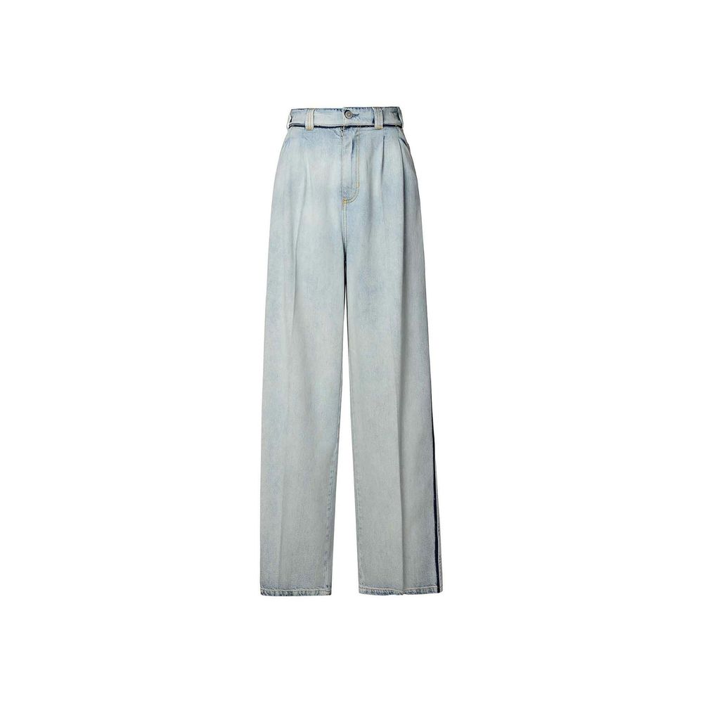 Maison Margiela Cotton Denim Jeans - Bottoms - For Women - GlamSteals