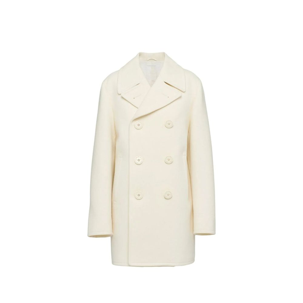 Prada Wool Double Breasted Coat