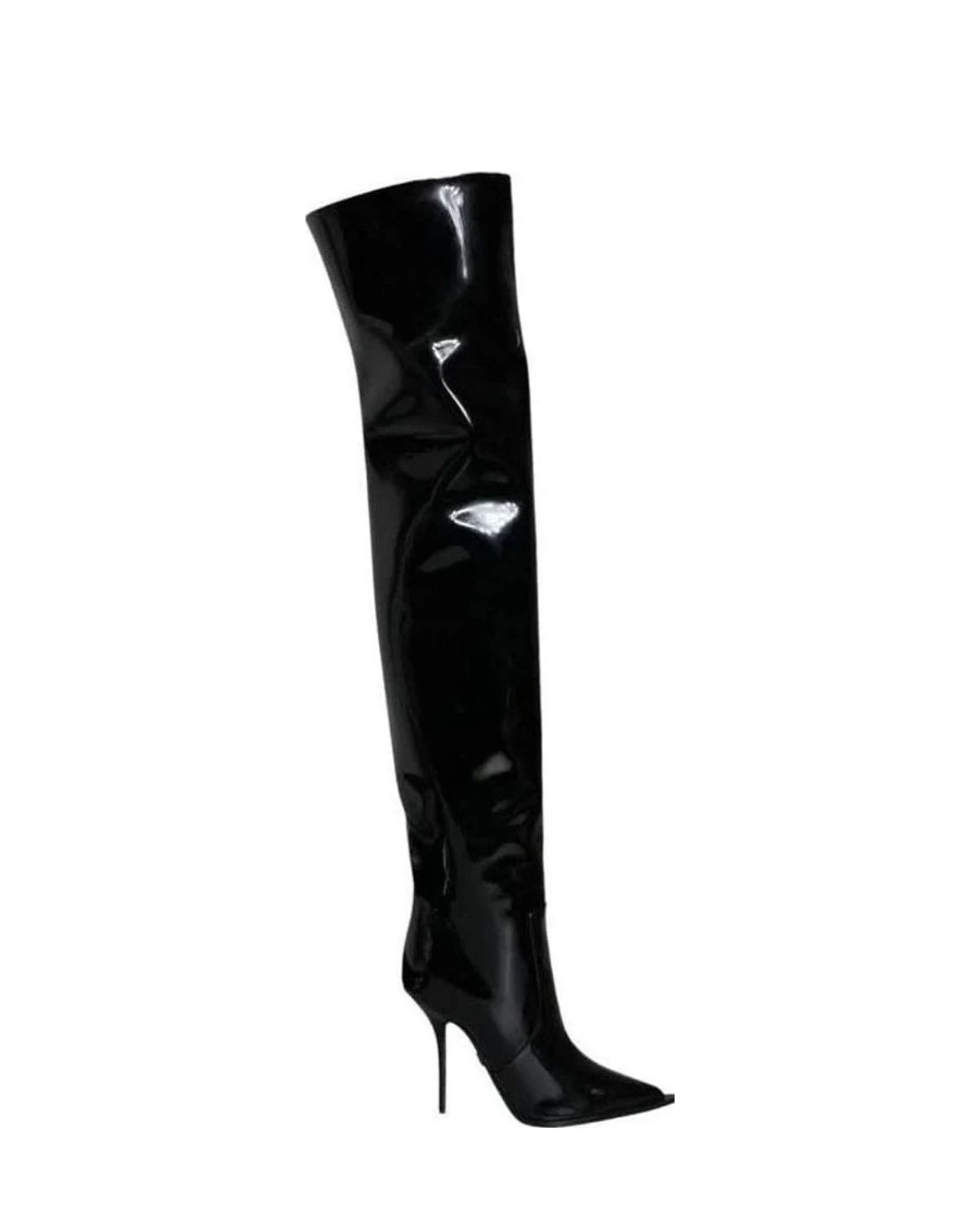 Dolce & Gabbana Black Leather Boots