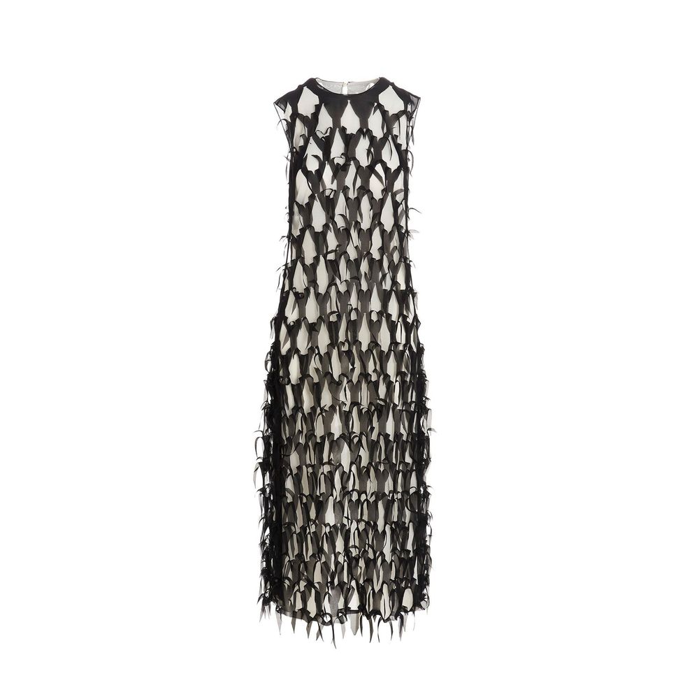 Maison Margiela Silk Midi Dress - Dresses - For Women - GlamSteals