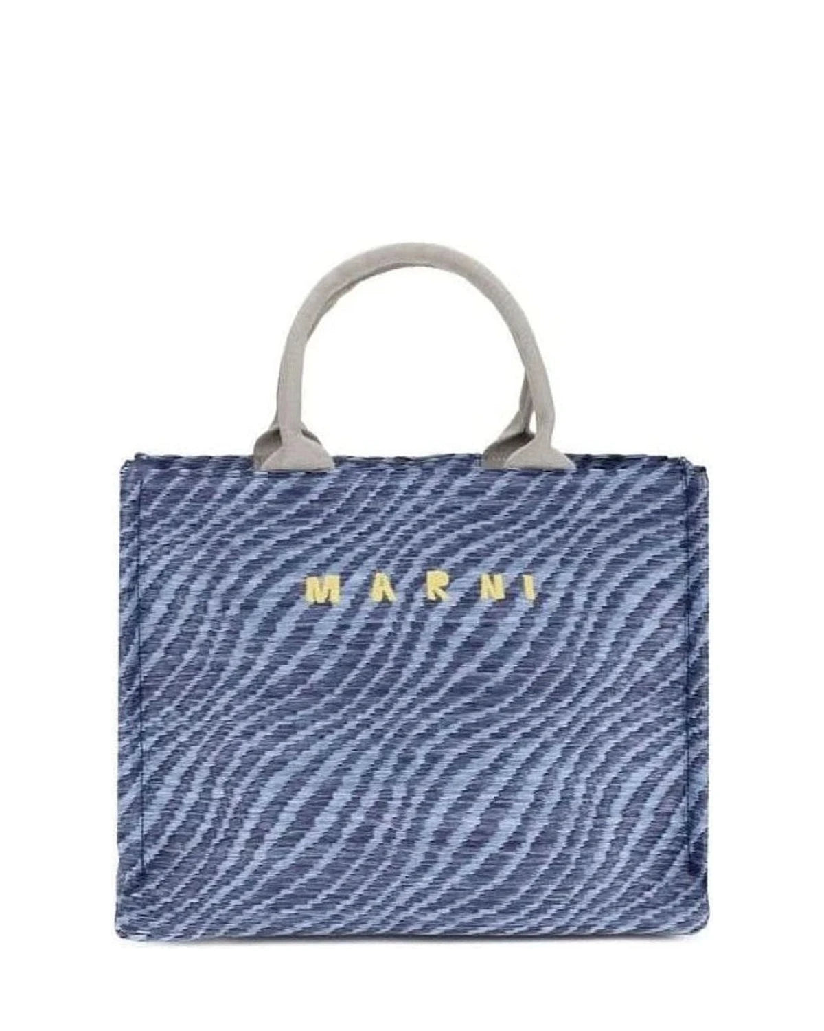 Marni Blue Shoulder Bag Shopper Bags