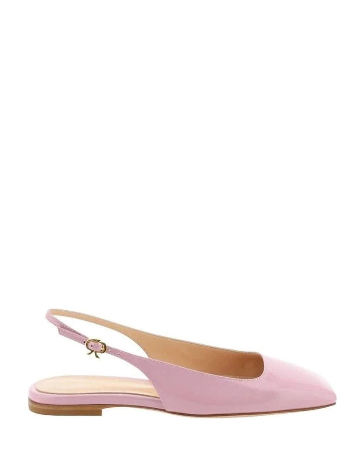 Gianvito Rossi Calfskin Strap Sandals Flats