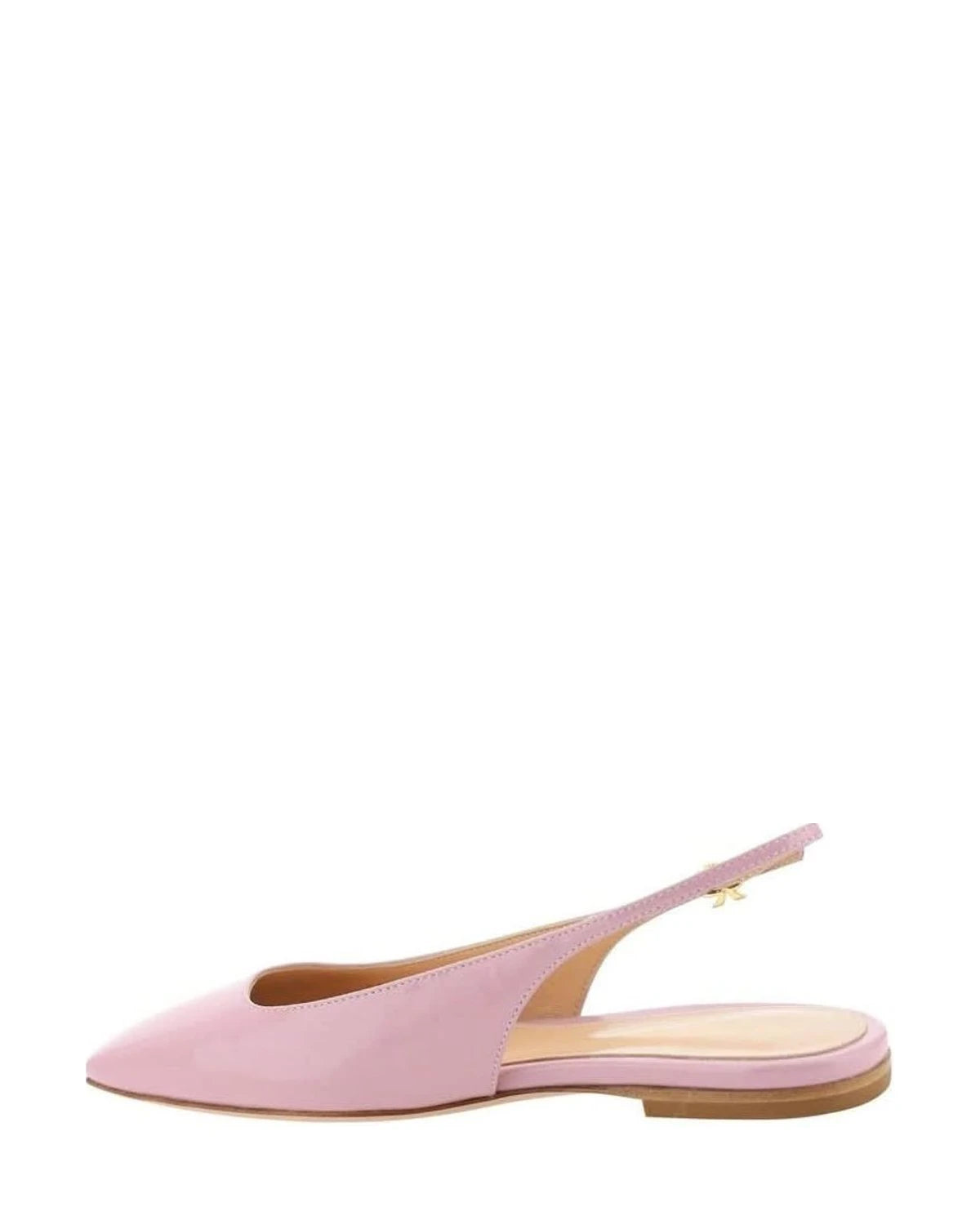 Gianvito Rossi Calfskin Strap Sandals Flats