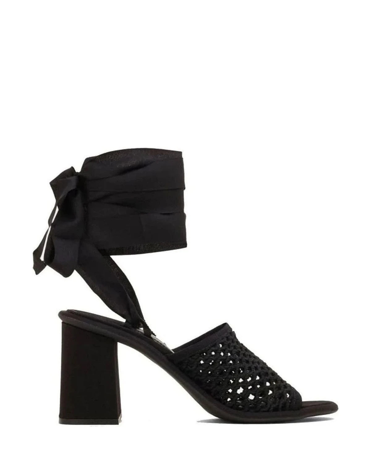 Miu Miu Black Strap Sandals Heels