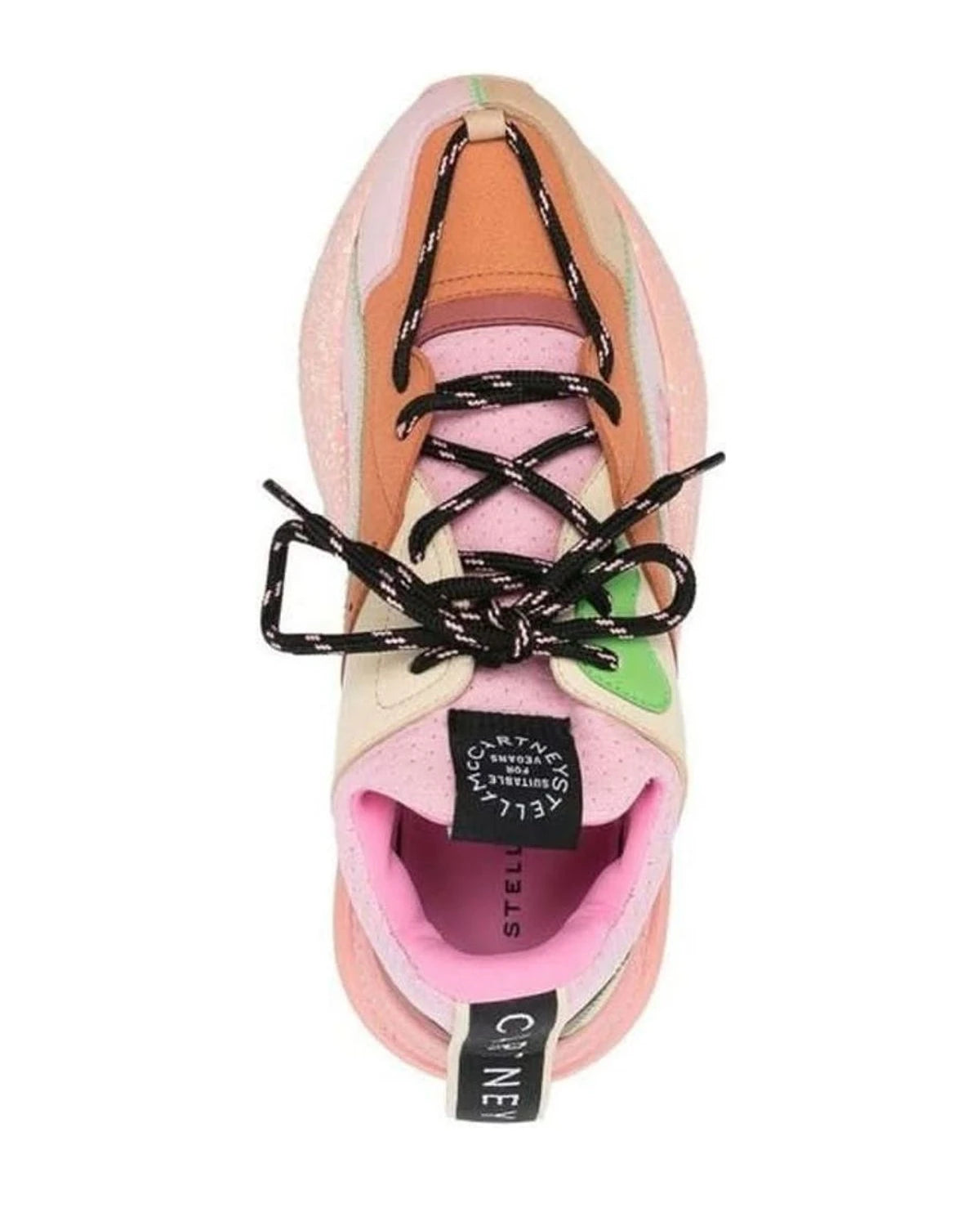 Stella Mccartney Orange Polyethylene Chunky Sneakers Sneakers