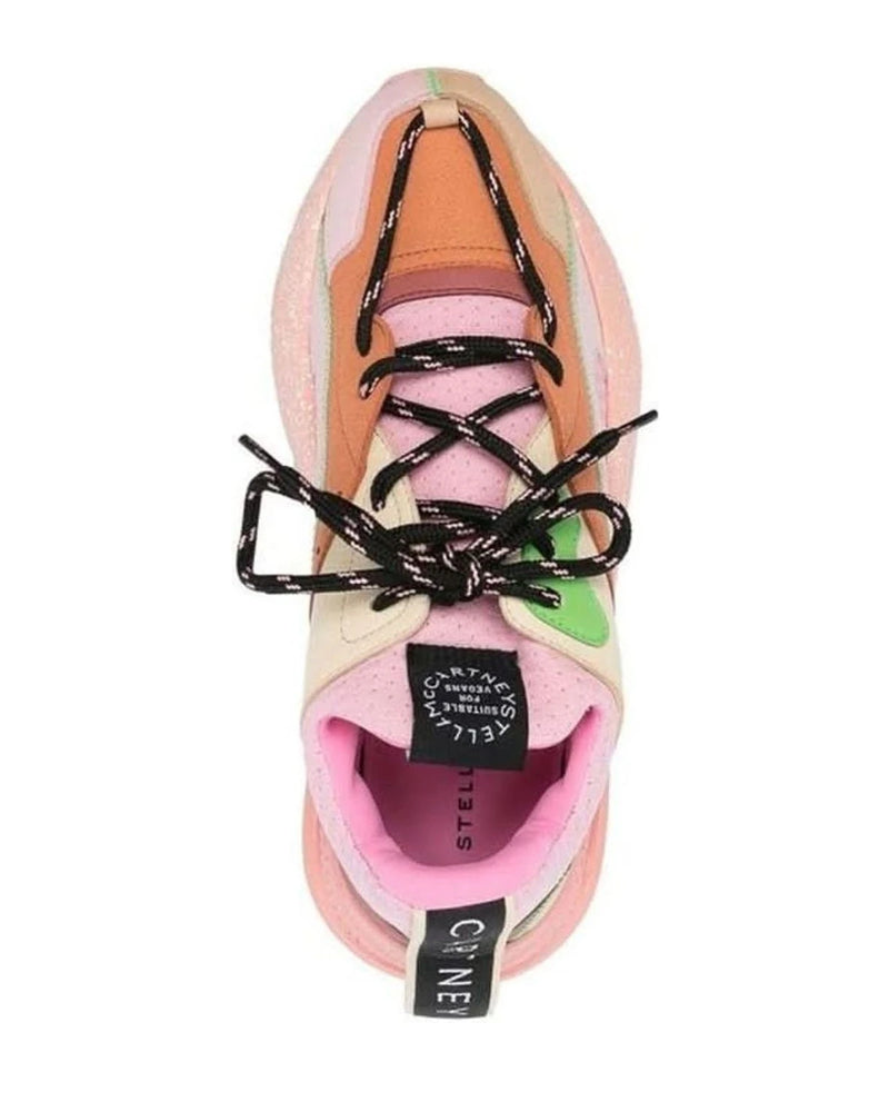 Stella Mccartney Orange Polyethylene Chunky Sneakers Sneakers