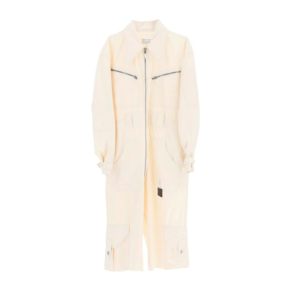 Maison Margiela Cotton Jumpsuit - Jumpsuits & Playsuits - For Women - GlamSteals