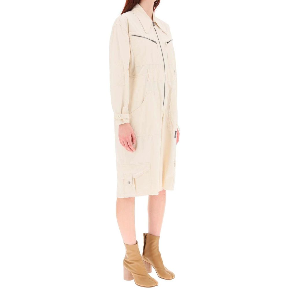 Maison Margiela Cotton Jumpsuit - Jumpsuits & Playsuits - For Women - GlamSteals