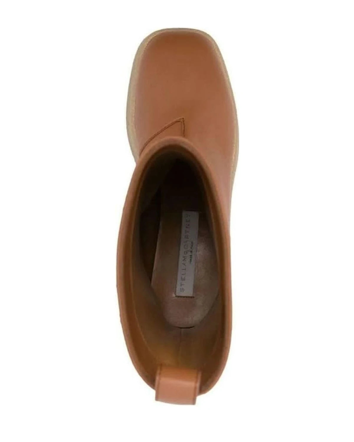 Stella Mccartney Brown Polyethylene Rain Boots Boots