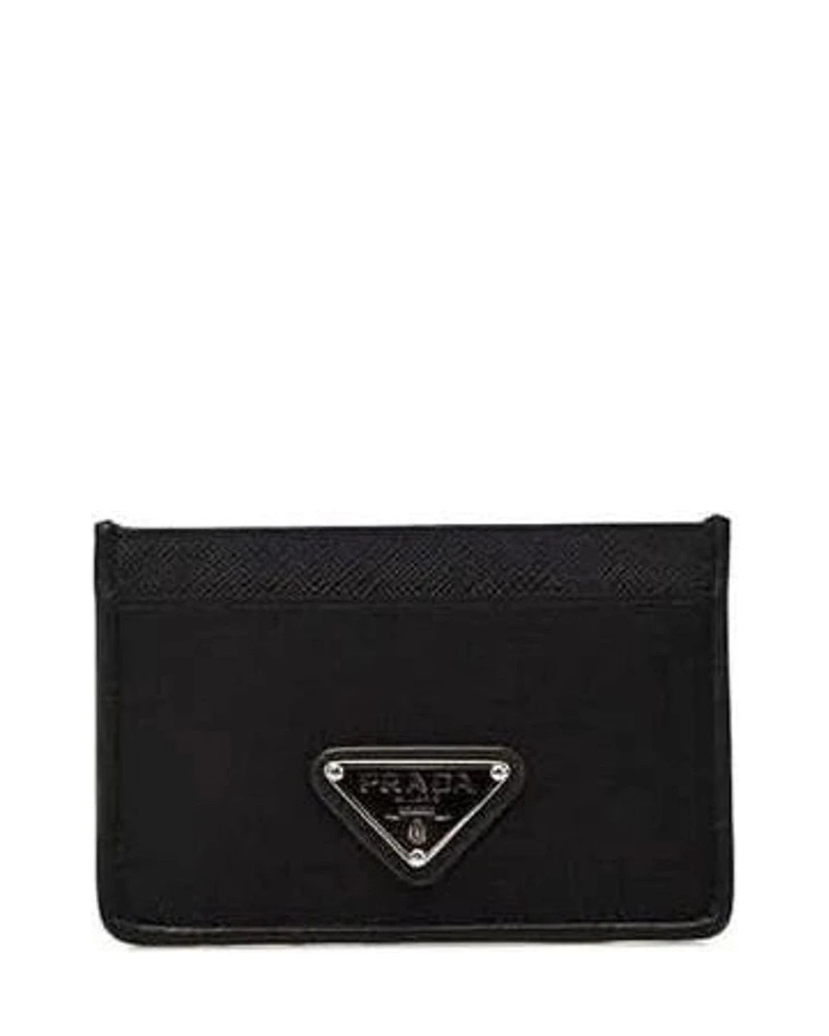 Prada Black Nylon Cardholder Card Cases