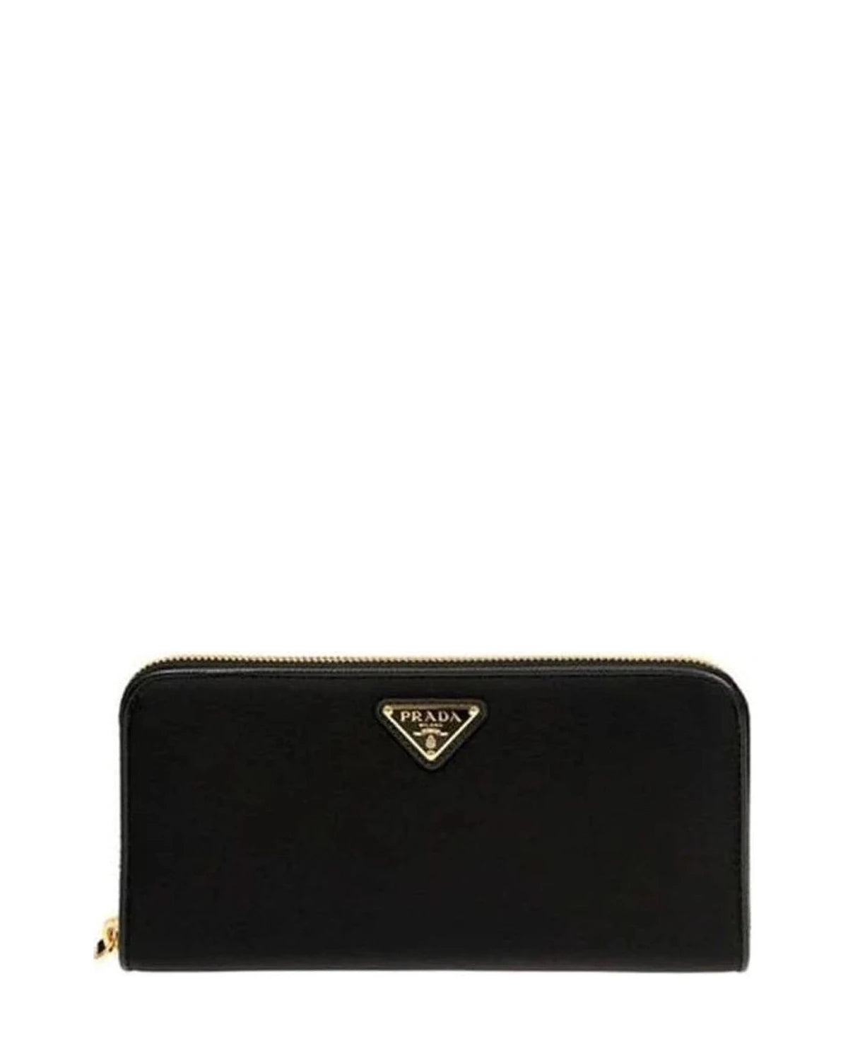 Prada Black Nylon Wallet Wallets