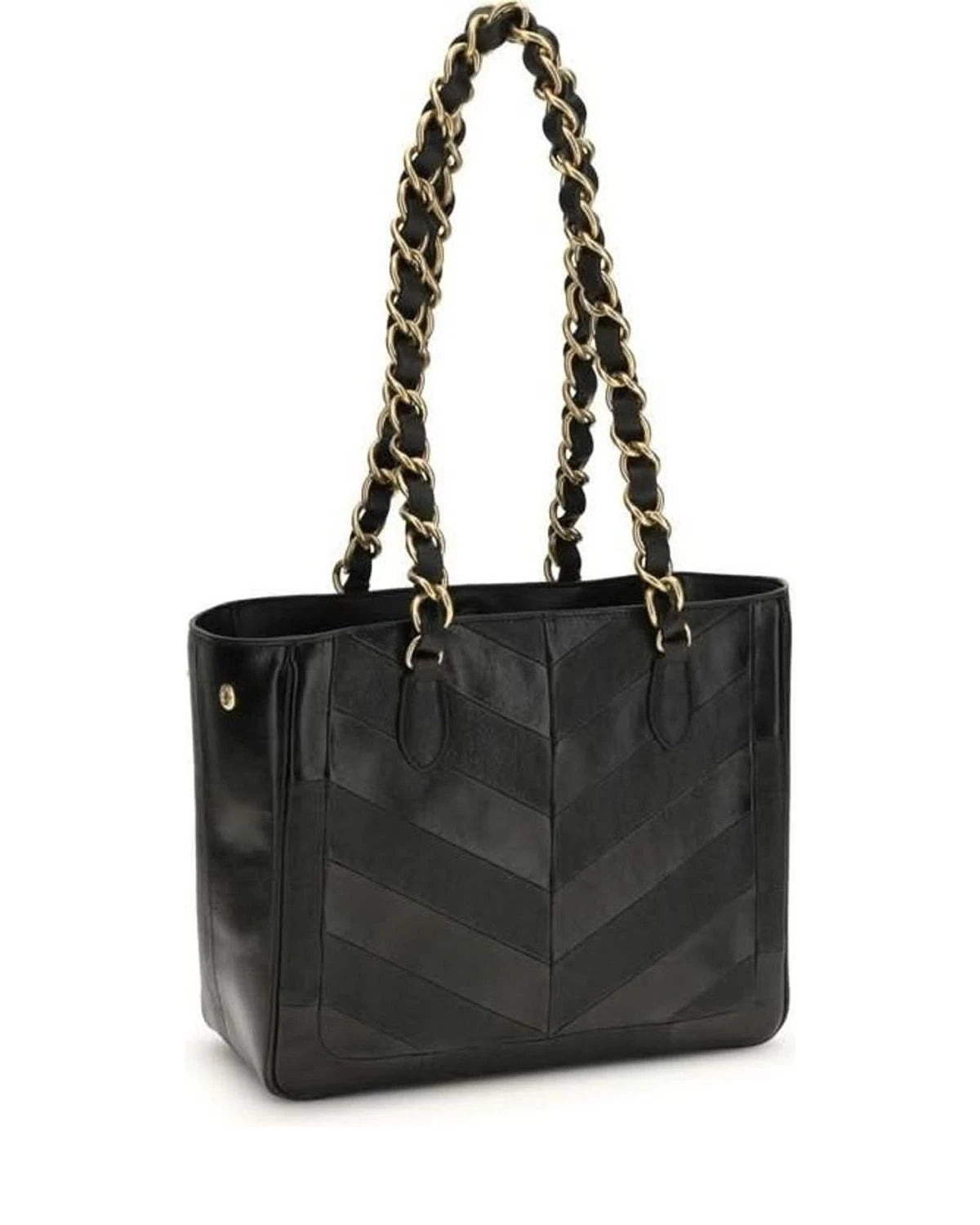 Valentino Garavani Black Calf Leather Bos Taurus Shoulder Bag Shoulder Bags