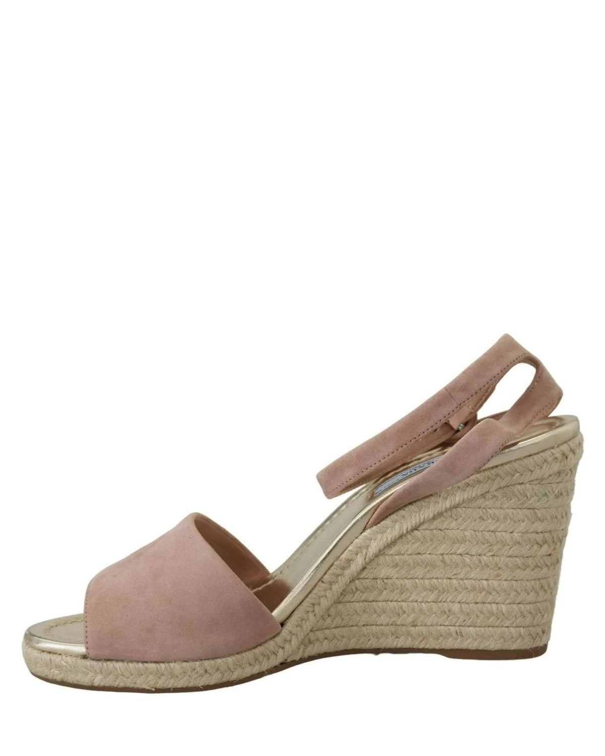 Prada Pink Suede Leather Ankle Strap Sandals Sandals