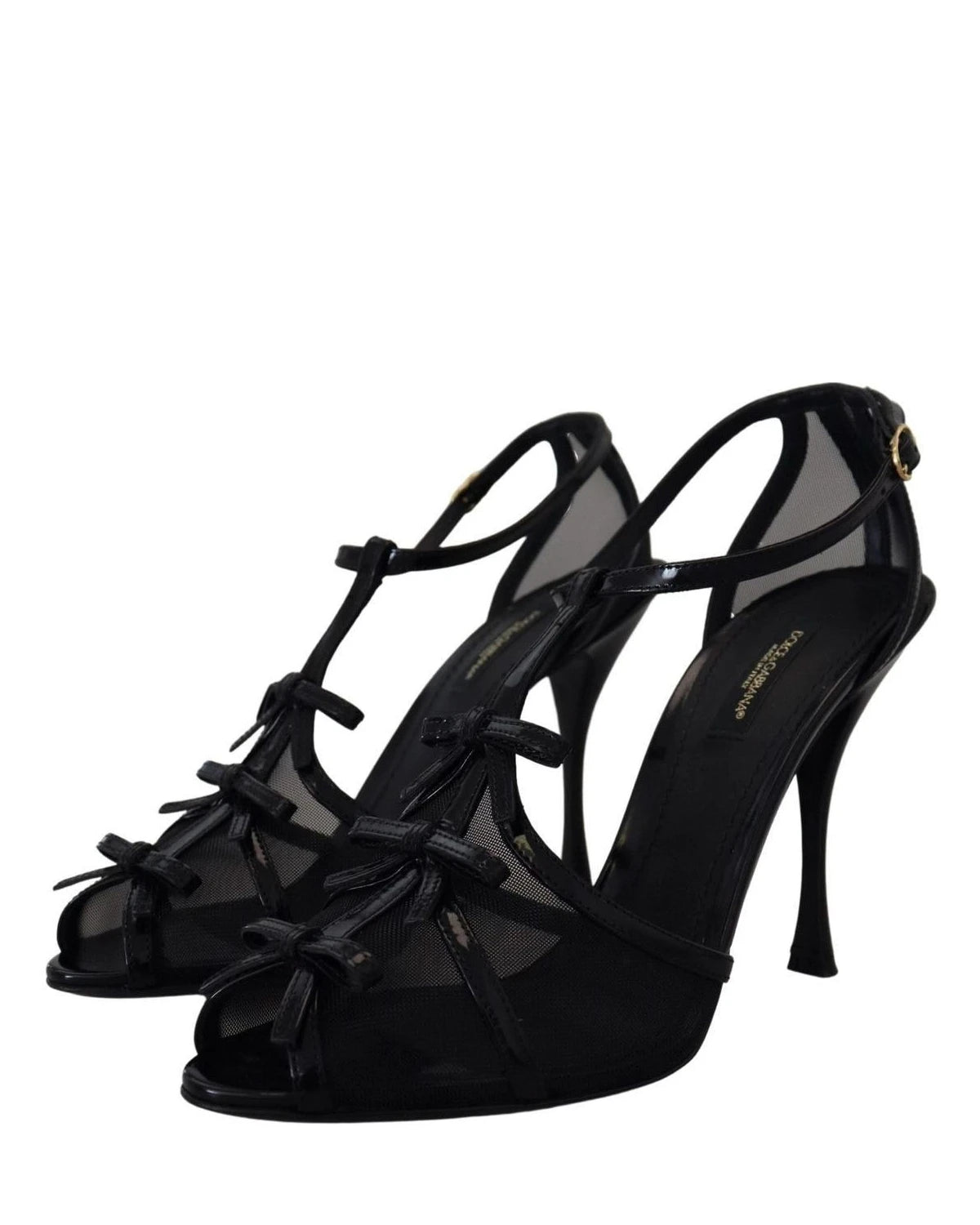 Dolce & Gabbana Black Stiletto High Heels Heels