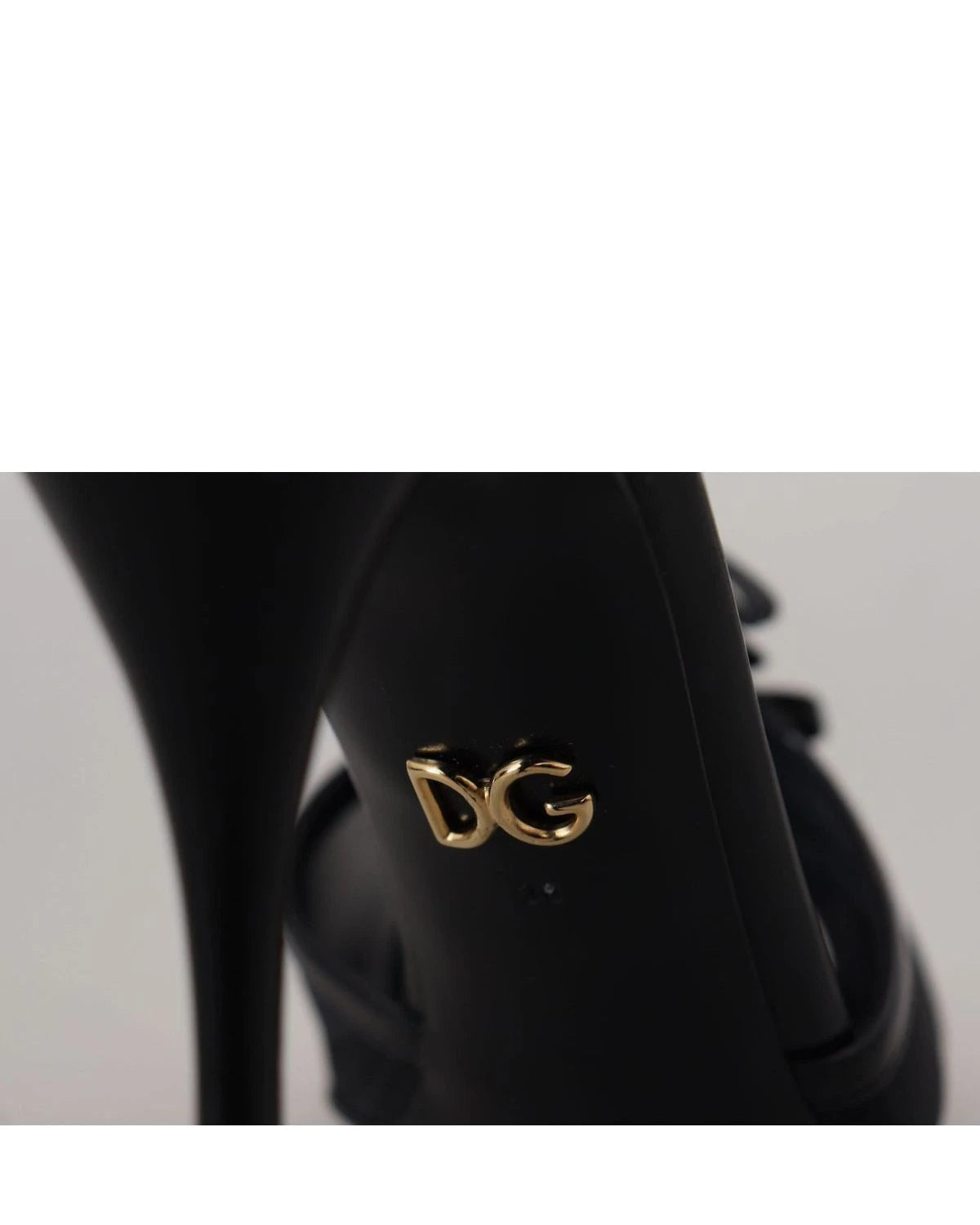 Dolce & Gabbana Black Stiletto High Heels Heels