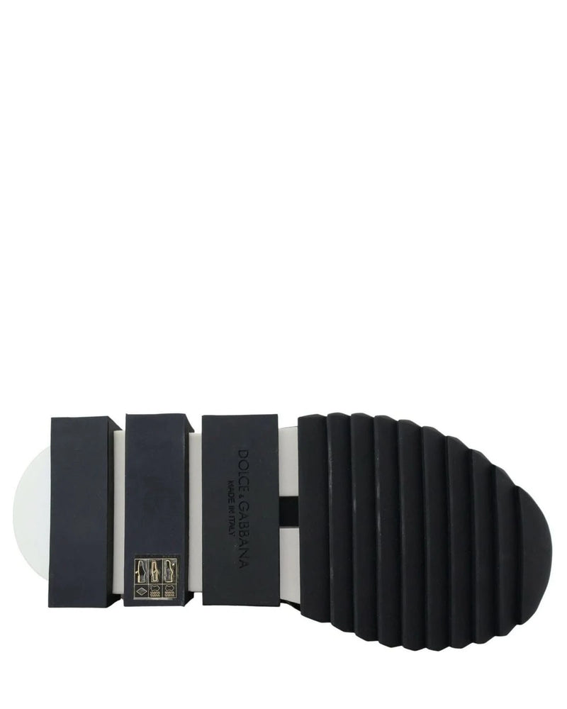 Dolce & Gabbana Black Mesh Sorrento Trekking Sneakers Sneakers