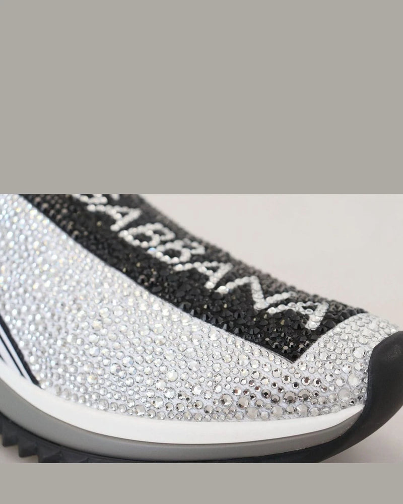 Dolce & Gabbana Rhinestones Sorrento Sneakers Shoes Sneakers