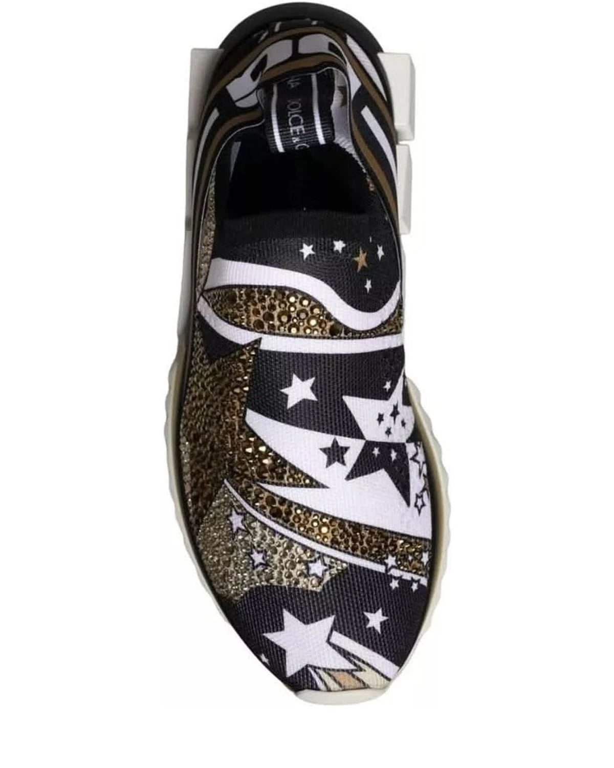 Dolce & Gabbana Multicolor Comet Star Print Sorrento Sneakers Sneakers