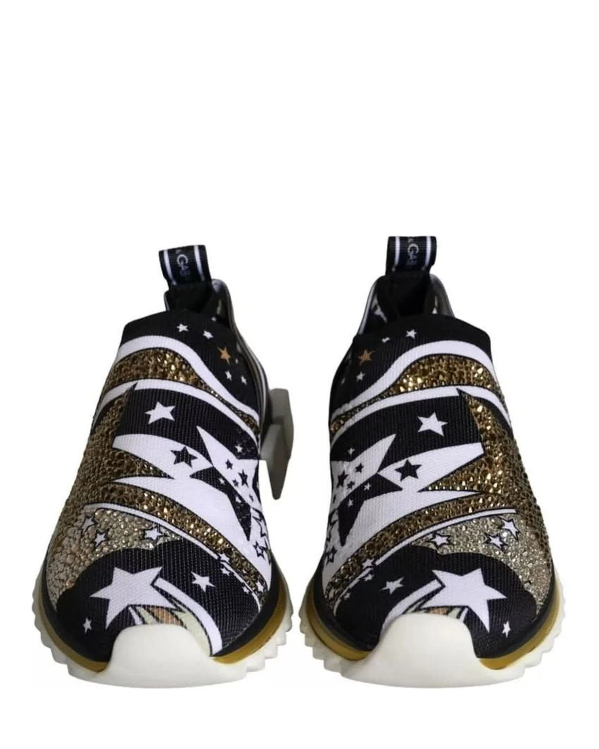 Dolce & Gabbana Multicolor Comet Star Print Sorrento Sneakers Sneakers