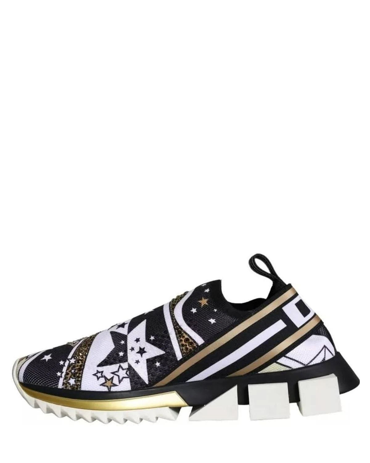 Dolce & Gabbana Multicolor Comet Star Print Sorrento Sneakers Sneakers