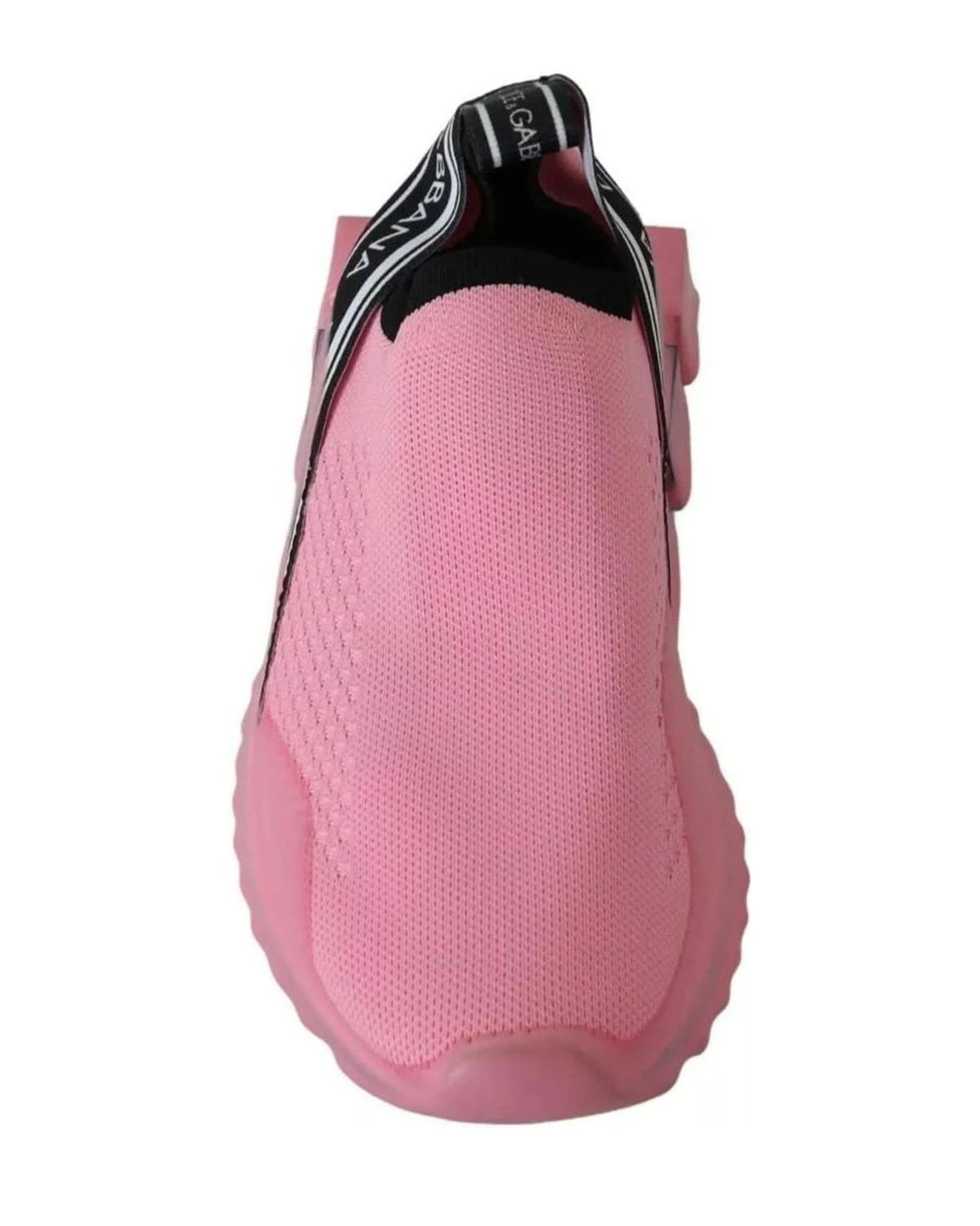 Dolce & Gabbana Pink Low Top Sorrento Sneakers Slip On Casual Shoes Sneakers