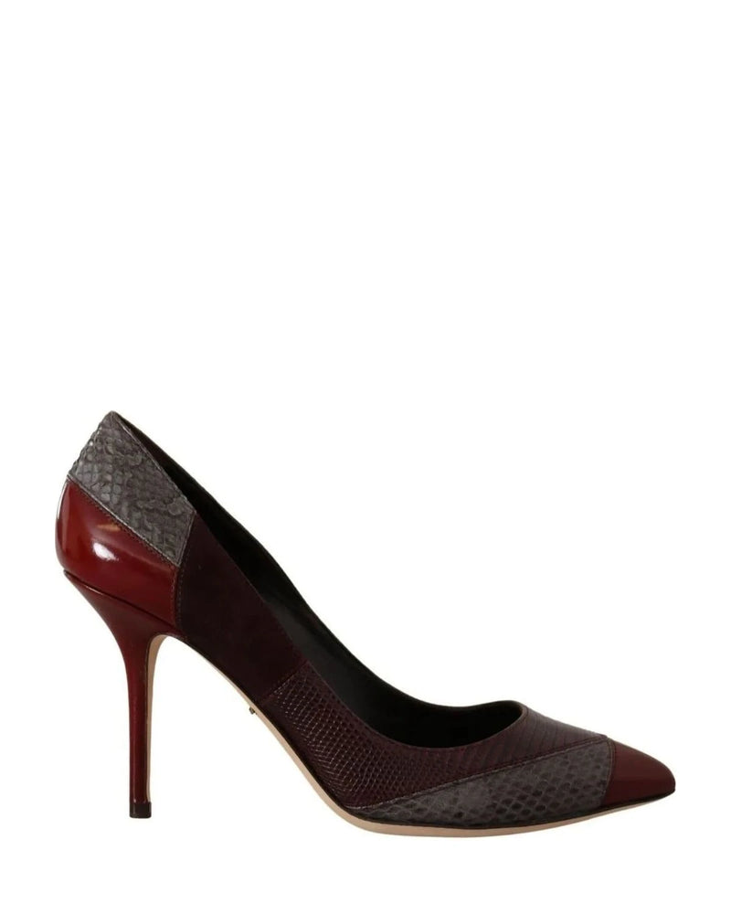 Dolce & Gabbana Leather Exotic Heels Heels