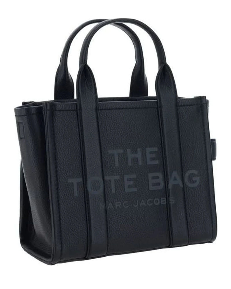 Marc Jacobs Black Calf Leather Bos Taurus Handbag Shopper Bags