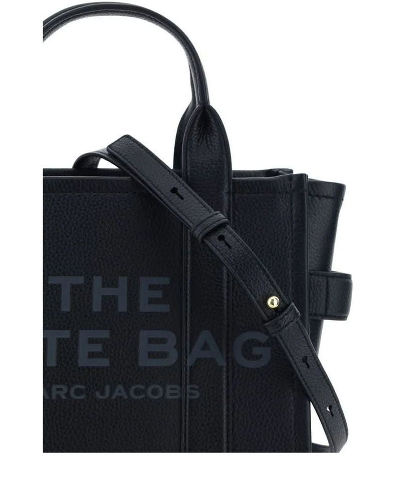 Marc Jacobs Black Calf Leather Bos Taurus Handbag Shopper Bags