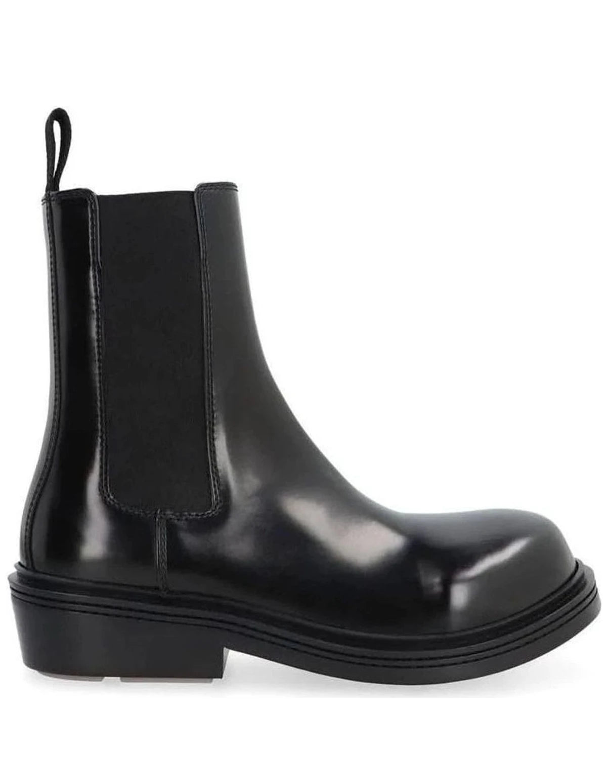 Bottega Veneta Black Calfskin Chelsea Boots Boots