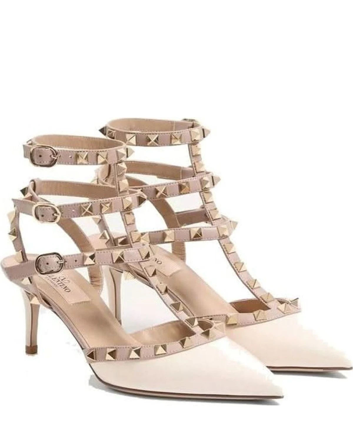 Valentino Garavani Calfskin Platform Pumps Heels