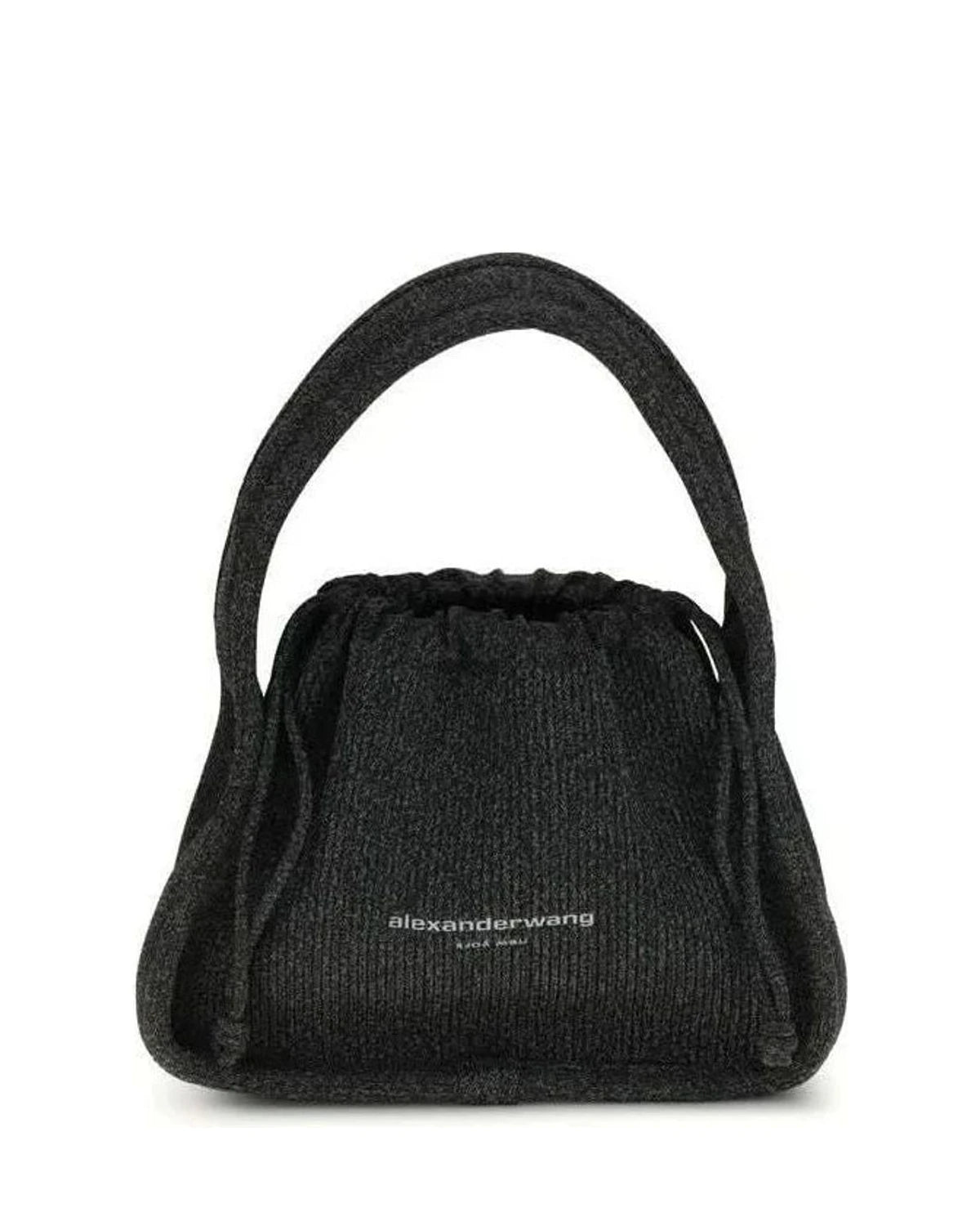 Alexander Wang Black Polyester Shoulder Bag Shoulder Bags