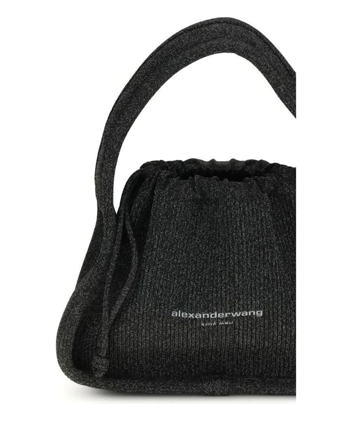 Alexander Wang Black Polyester Shoulder Bag Shoulder Bags
